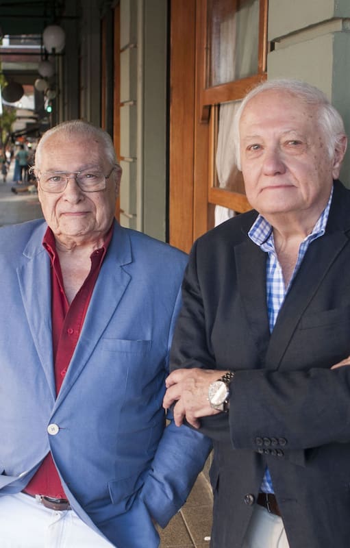 Romulo Berruti y Carlos Morelli