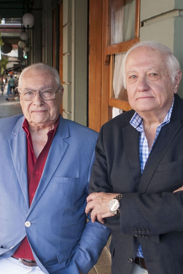 Romulo Berruti y Carlos Morelli