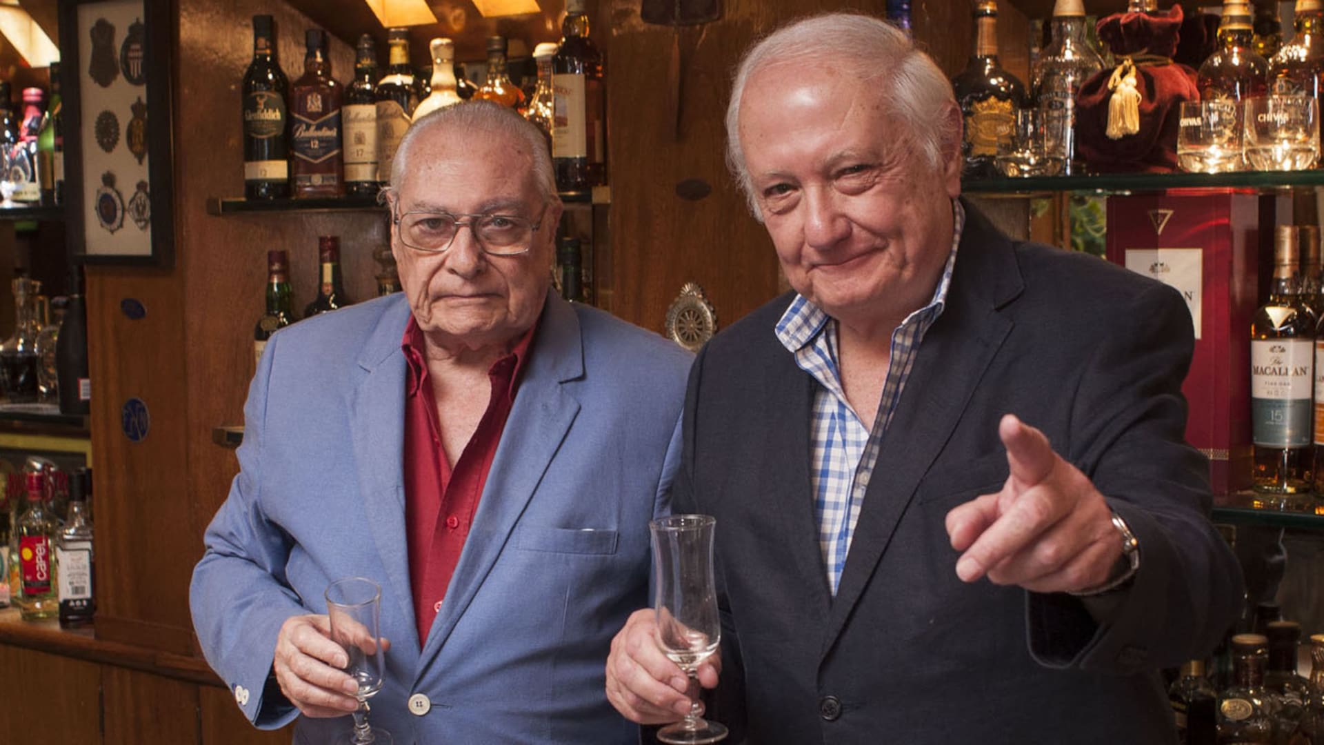 Romulo Berruti y Carlos Morelli