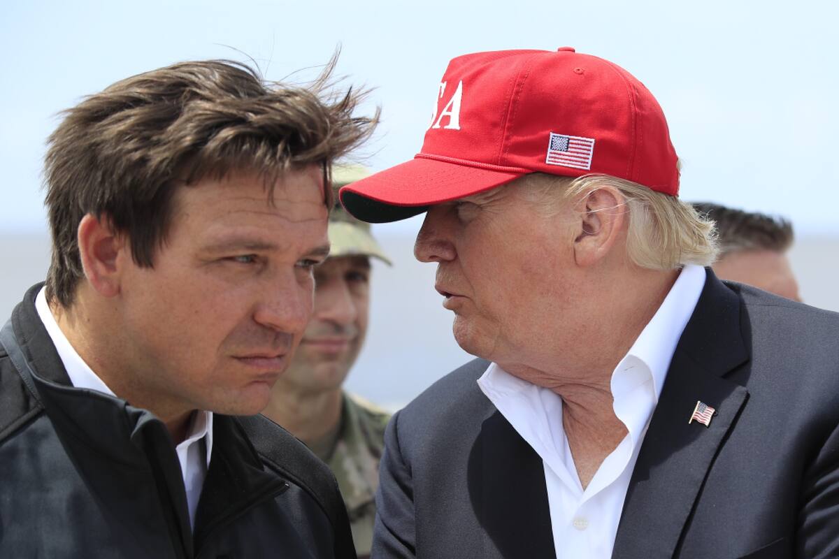 Ron DeSantis anunció que los oficiales de la FHP podrán detener y expulsar migrantes indocumentados de Florida (AP Photo/Manuel Balce Ceneta, File)