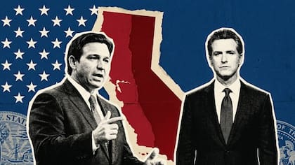 Ron DeSantis arremetió contra una propuesta de ley que se votará en California este 3 de noviembre, la cual busca imponer un gravamen extraordinario a los activos de los multimillonarios; Gavin Newsom también está en desacuerdo