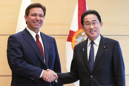 Ron DeSantis asistió a Japón para encontrarse con el primer ministro, Fumio Kishida