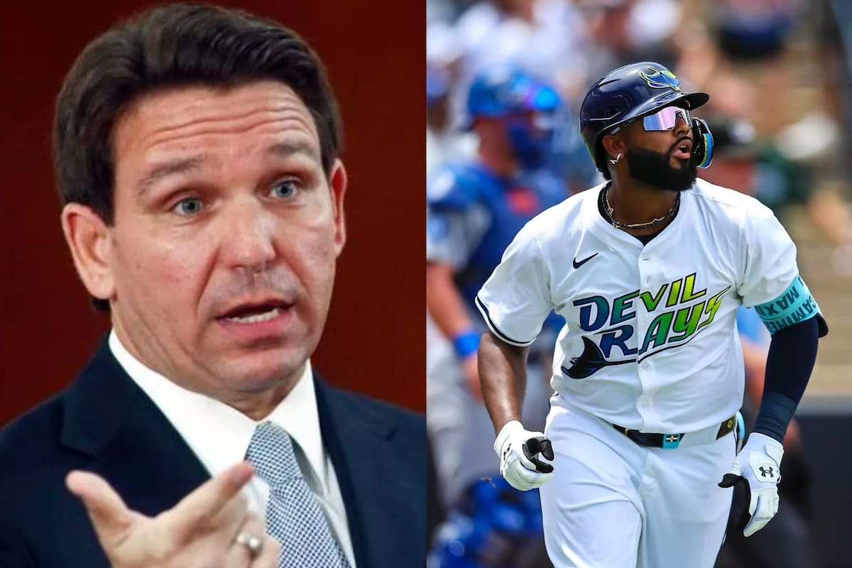 Ron DeSantis celebró que Junior Caminero es el líder de la liga americana