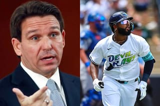 El guiño de Ron DeSantis a una estrella dominicana que juega en Tampa Bay