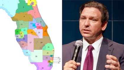 Ron DeSantis deberá firmar el proyecto de ley HB 1D que modifica los distritos electorales de Florida