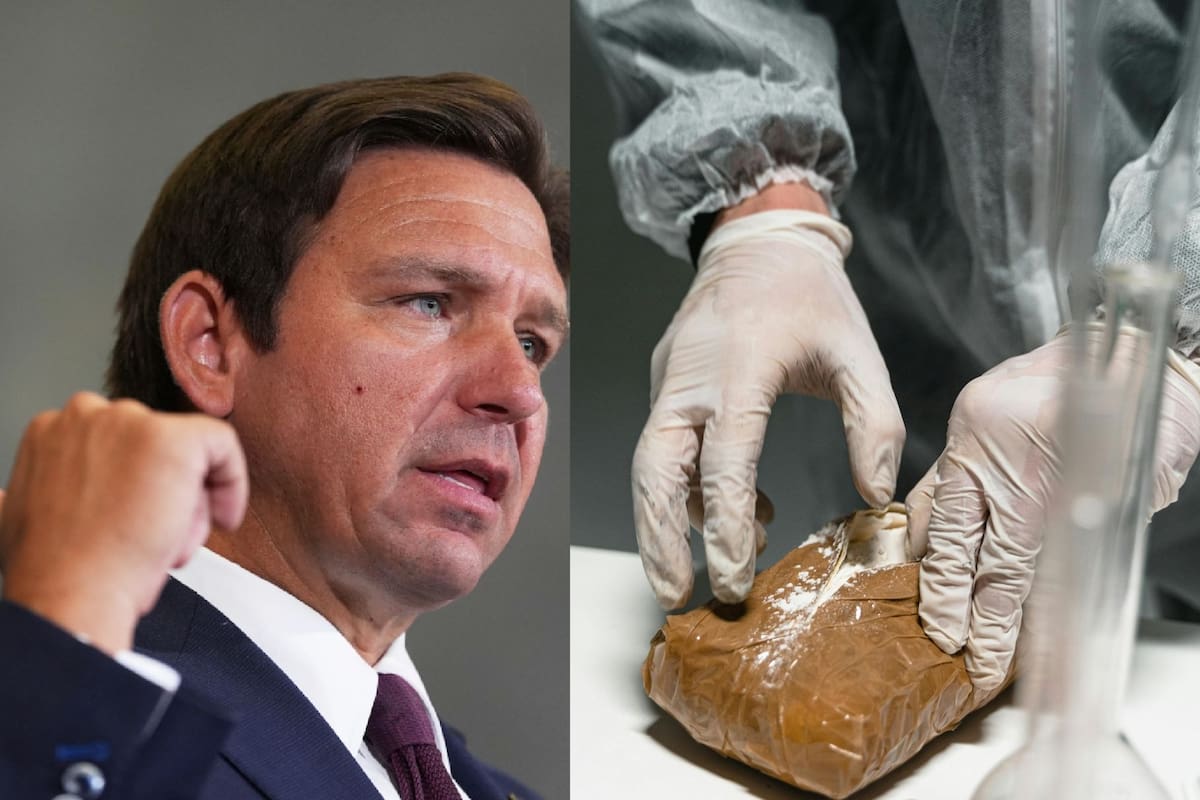 Ron DeSantis destacó la disminución de muertes por fentanilo en Florida