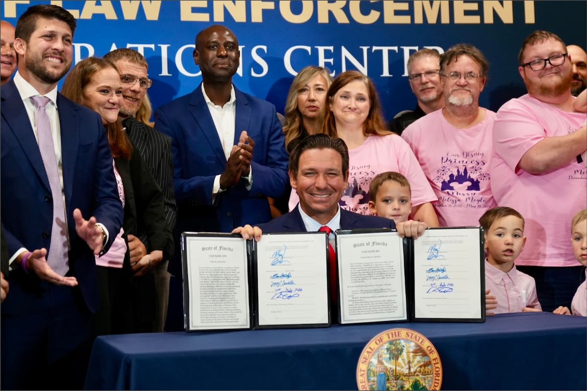 Ron DeSantis firmó seis nuevas leyes en Florida