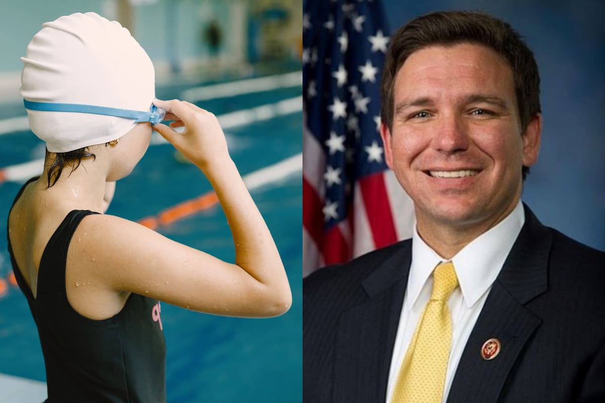 Ron DeSantis firmó una ley que amplía el alcance de las clases gratuitas de natación en Florida
