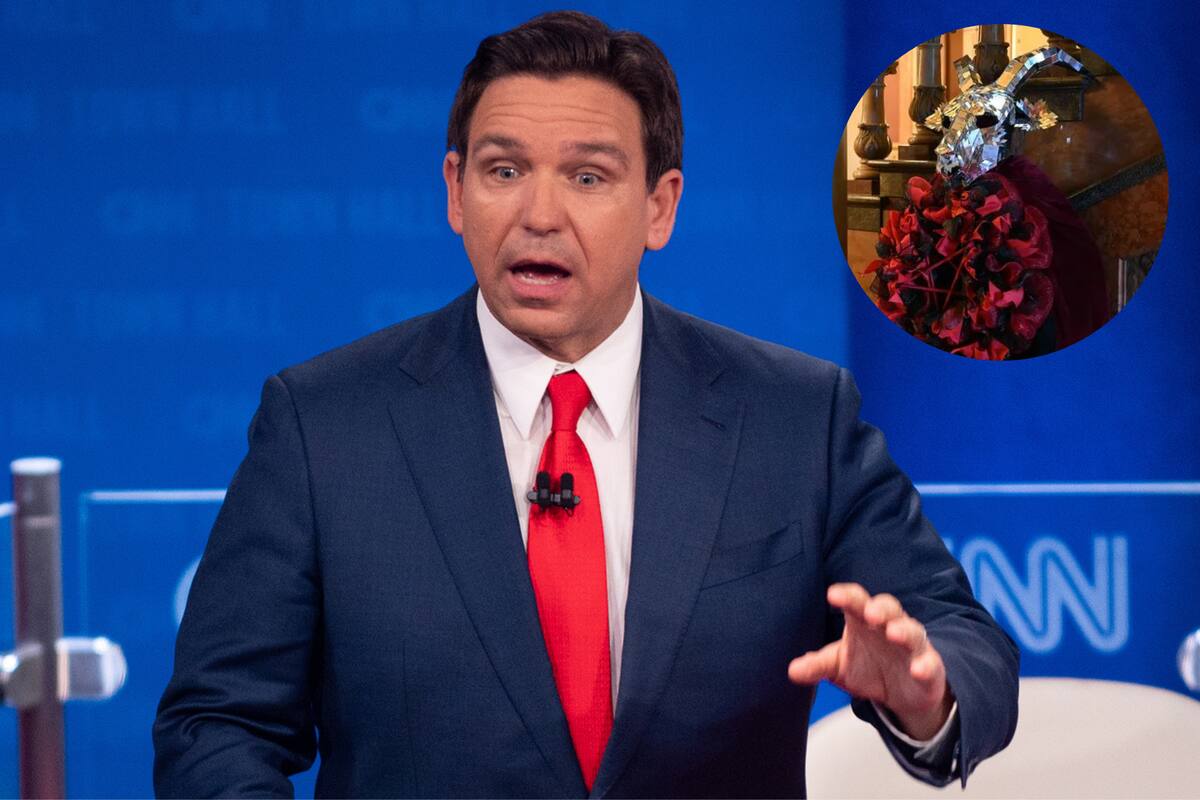 Ron DeSantis, gobernador de Florida, participó en un encuentro televisado por CNN