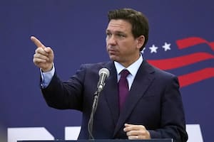 Ron DeSantis, gobernador de Florida y precandidato por el Partido Republicano a las elecciones presidenciales de 2024