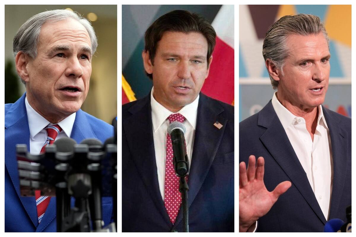Ron DeSantis piensa implementar en Florida una medida que ya tomaron Greg Abbott y Gavin Newsom en Texas y California