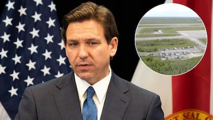 Ron DeSantis podría perder el centro de detención Alligator Alcatraz que inauguró como bastión del plan antimigrante de Trump