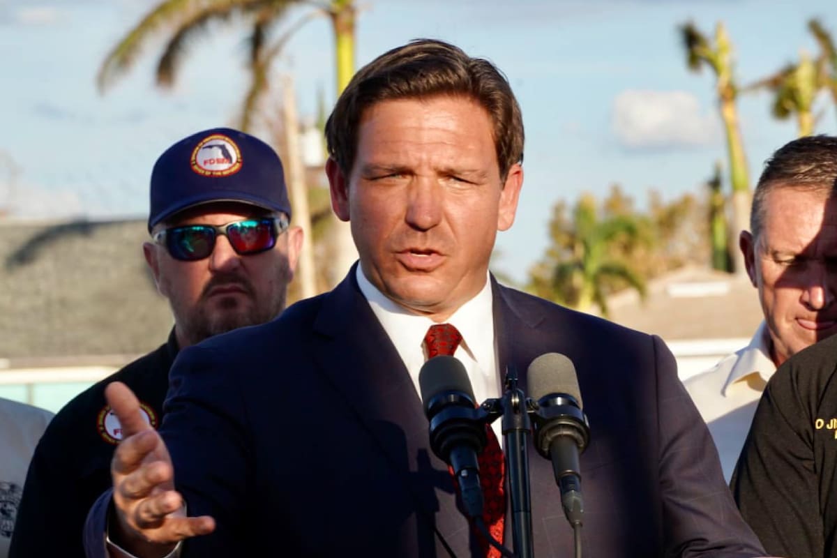 Ron DeSantis promulgó recientemente una serie de leyes para "proteger a las infancias" en Florida