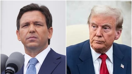 Ron DeSantis quiso "homenajear" a Donald Trump con la construcción de una biblioteca en un terreno muy codiciado de Miami