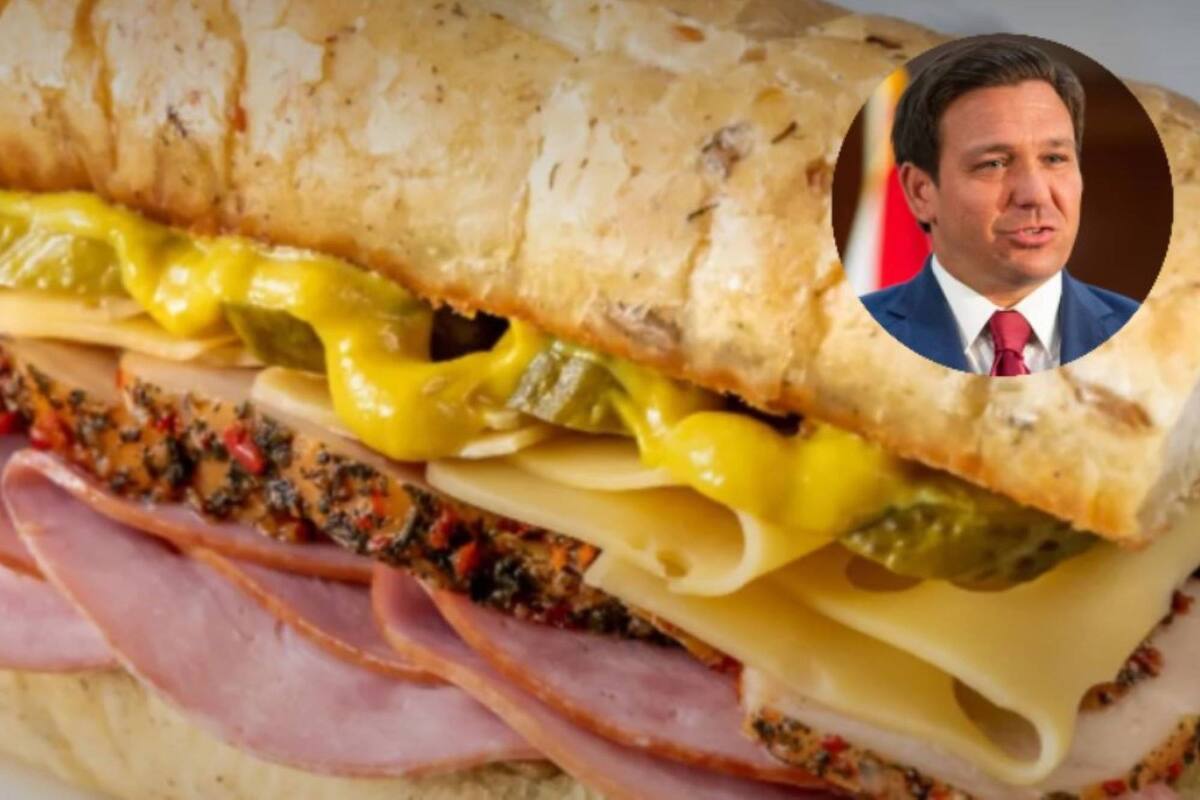 Ron DeSantis reavivó la polémica por la receta del sándwich cubano que enfrenta a Tampa y Miami