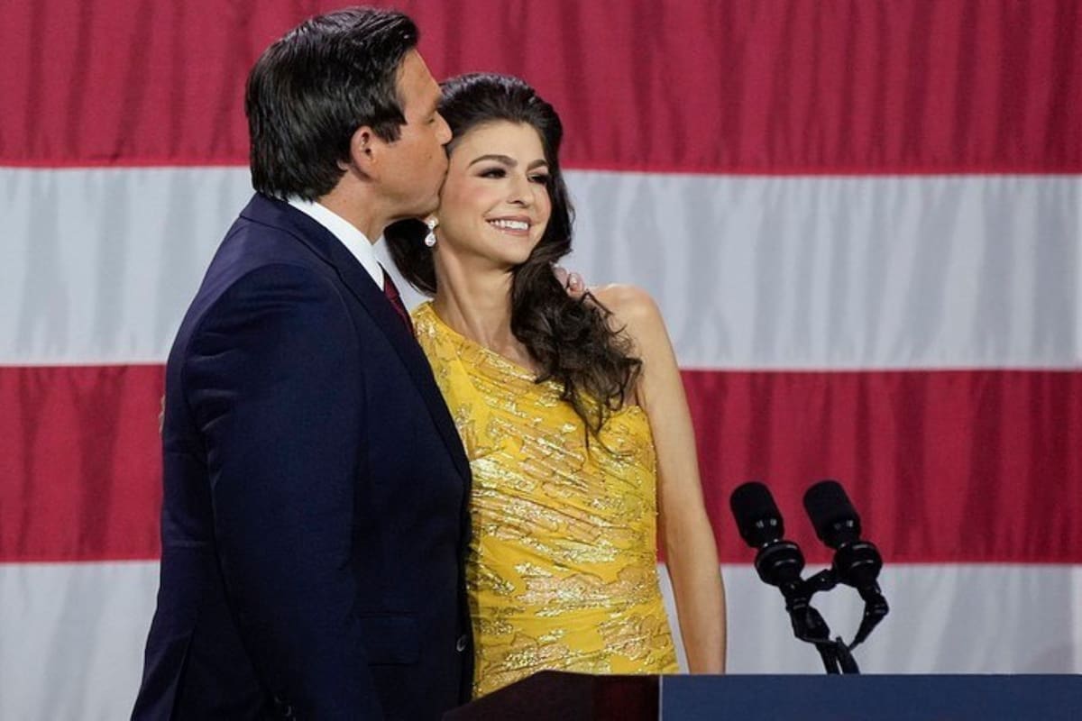 Ron DeSantis rechazó los rumores sobre la candidatura de Casey DeSantis para 2026 y afirmó que ella no tiene intenciones de postularse