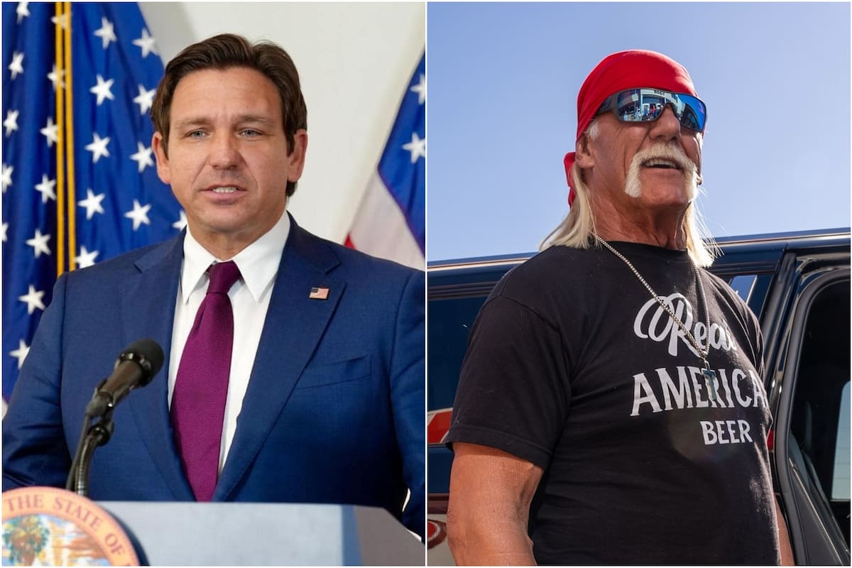 Ron DeSantis rindió homenaje a la memoria de Terry Bollea, conocido mundialmente como Hulk Hogan, quien falleció el 24 de julio en Clearwater