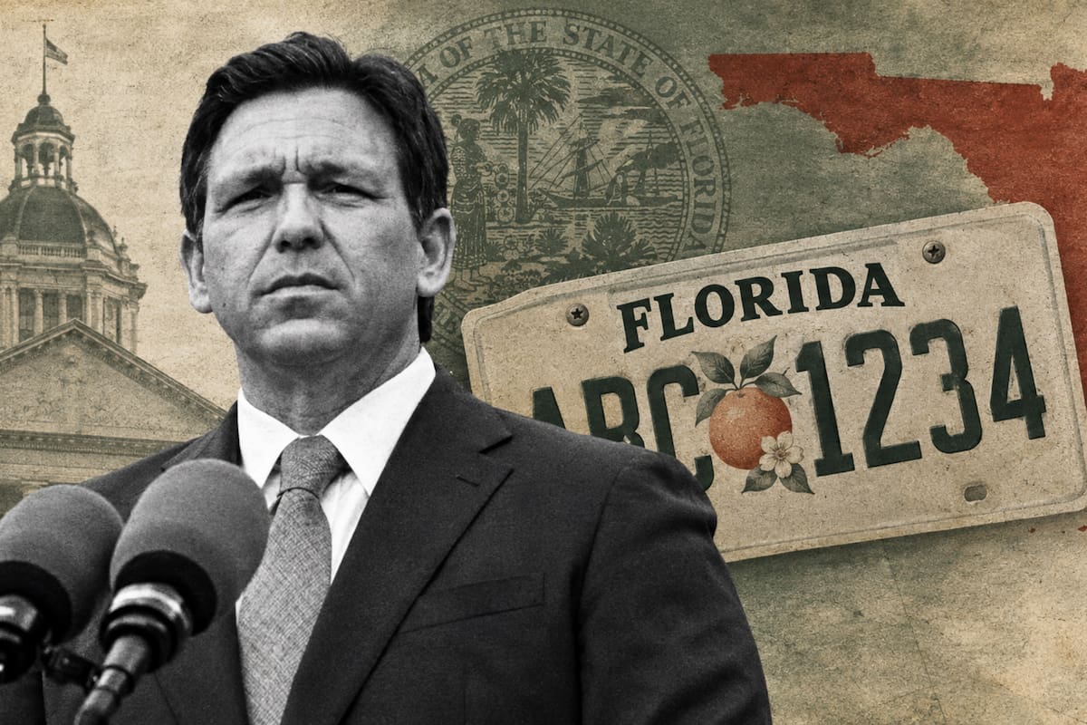 Ron DeSantis sancionó el pasado 21 de abril la nueva legislación de transporte en Florida