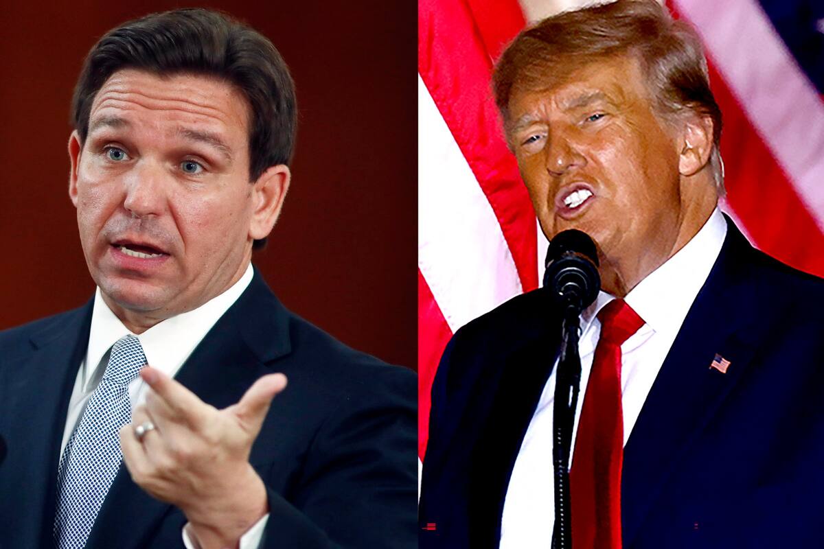 Ron DeSantis y Donald Trump son dos de los republicanos que se perfilan para ser el candidato presidencial de 2024