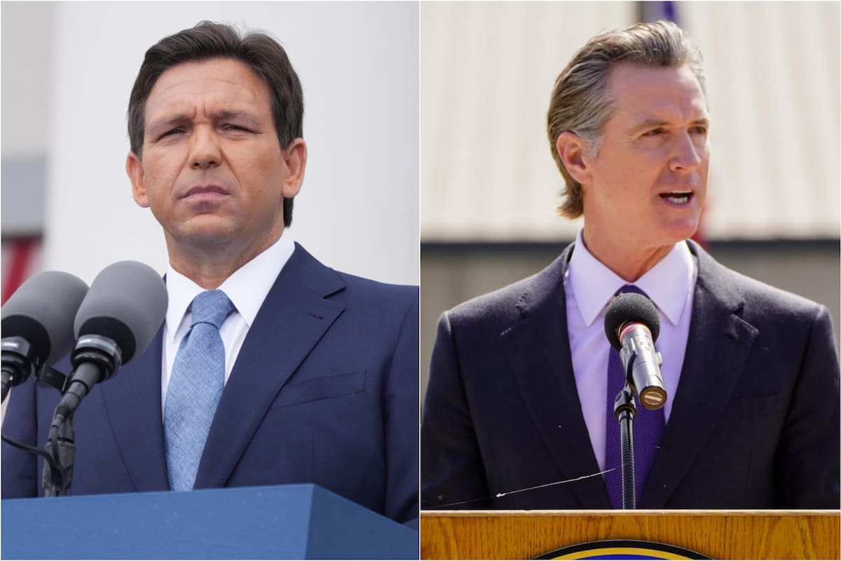Ron DeSantis y Gavin Newsom tendrán un debate