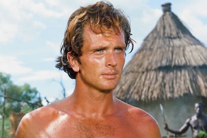 Ron Ely en su papel de Tarzán