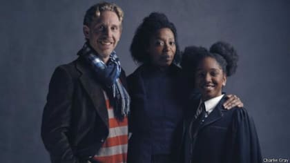 Ron, Hermione y su hija Rose Granger-Weasley