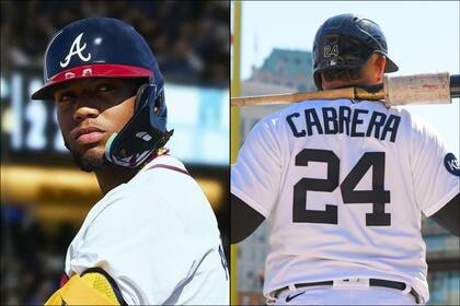 Ronald Acuña Jr. está solo por detrás de la leyenda Miguel cabrera en este apartado