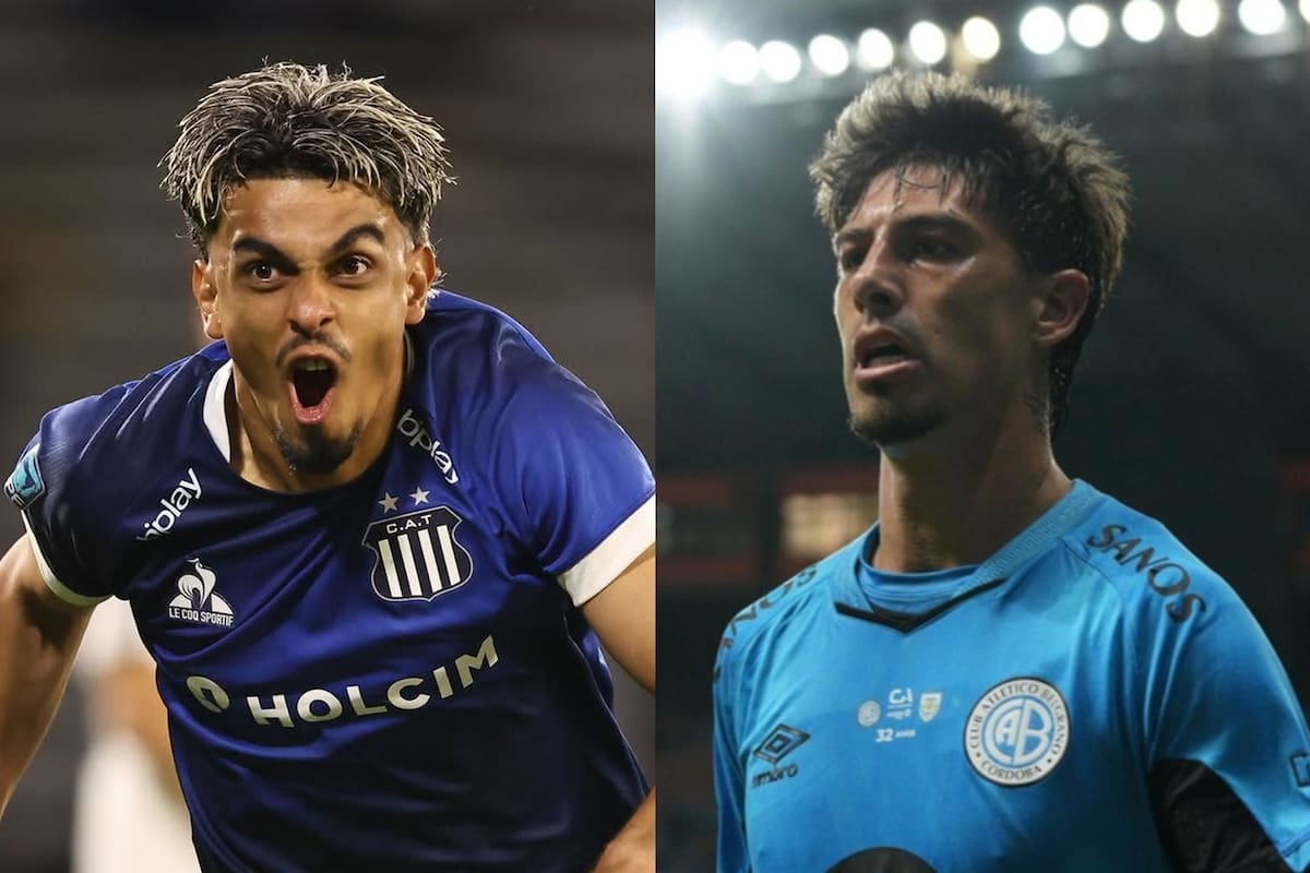 Ronaldo Martínez, figuras de Talleres y Belgrano, serían titulares en el clásico de este sábado