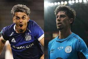 Ronaldo Martínez, figuras de Talleres y Belgrano, serían titulares en el clásico de este sábado