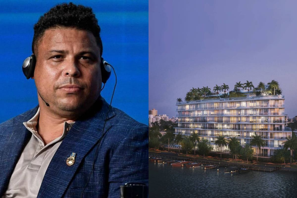 Ronaldo Nazário adquirió una lujosa propiedad en Miami
