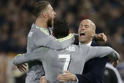 Ronaldo y Ramos le escribieron un mensaje de despedida a Zidane
