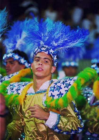Ronaldo se divertía a lo grande