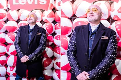 Ronnie Arias de rotation con un look muy particular