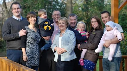 Ronnie estaba allí antes de que la pareja tuviera hijos y continuó presente en la casa cuando ellos se marcharon, ya con su propia familia
