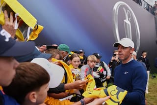 Rory McIlroy abraza el cariño de la gente de vuelta a casa para el Abierto Británico