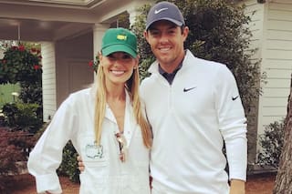 Una historia de amor de película: ella era oficial de transporte y él recién comenzaba en el PGA Tour