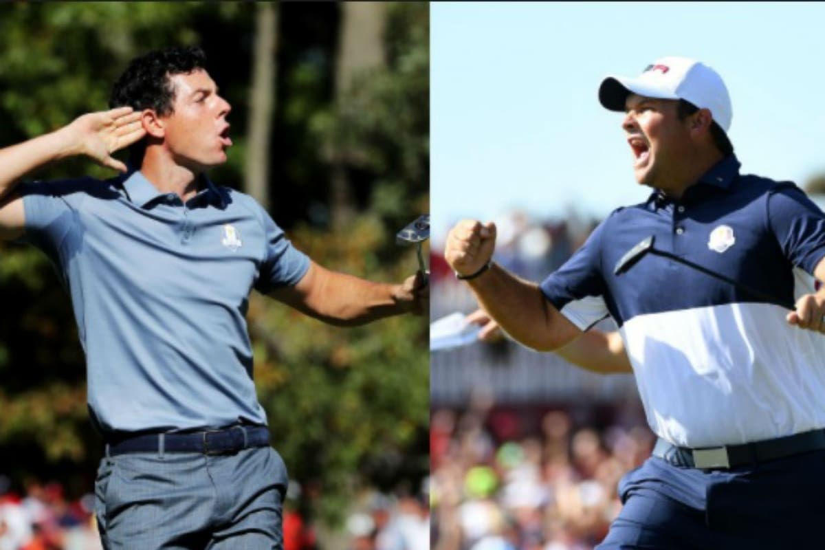 Rory McIlroy y Patrick Reed, la batalla de la Copa Ryder que se reeditará hoy en el Masters, pero bajo otra modalidad