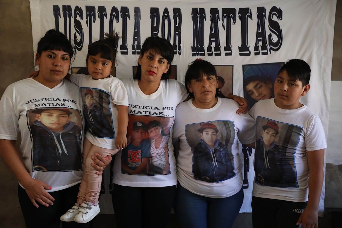 Rosa Jiménez pide justicia junto a su familia