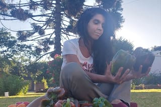 Su abuela italiana le dio un consejo que nunca olvidó y, pese a una dura realidad, mantiene una tradición con las hortalizas
