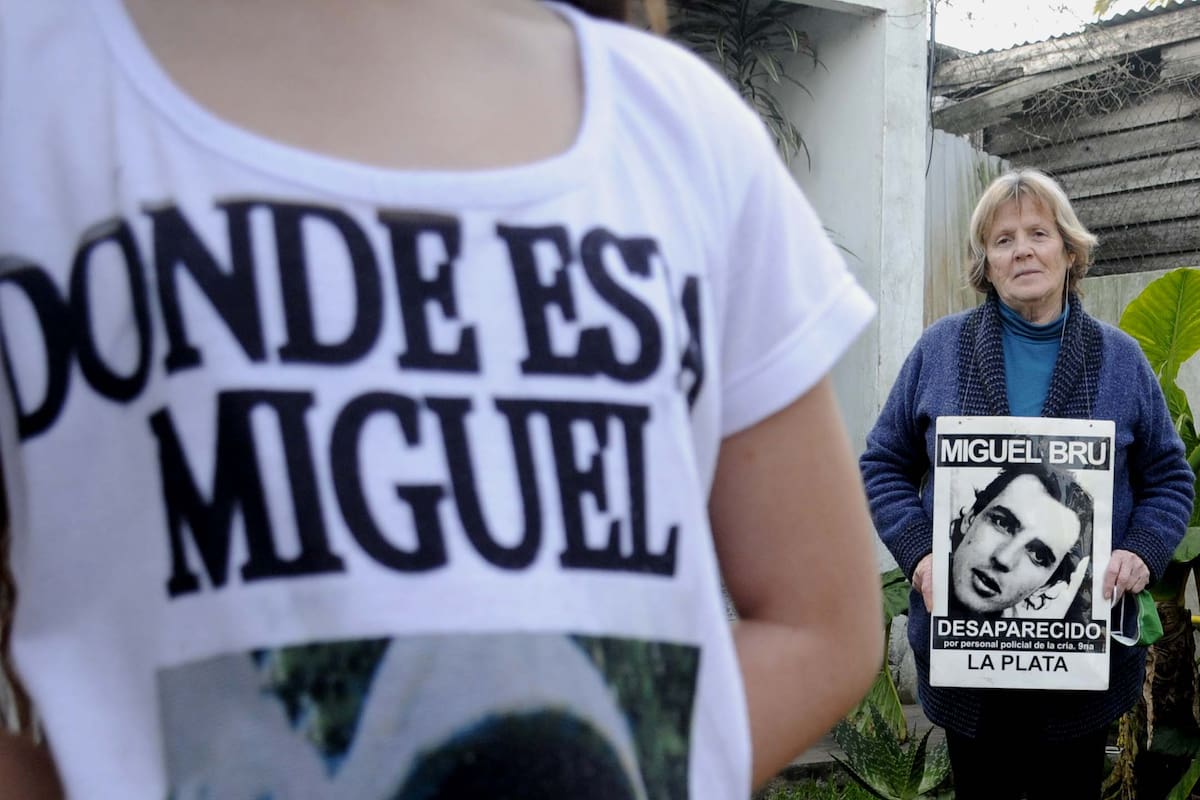 Rosa Schonfeld, madre de Migue Bru, asesinado hace 27 años en una comisaría de La Plata