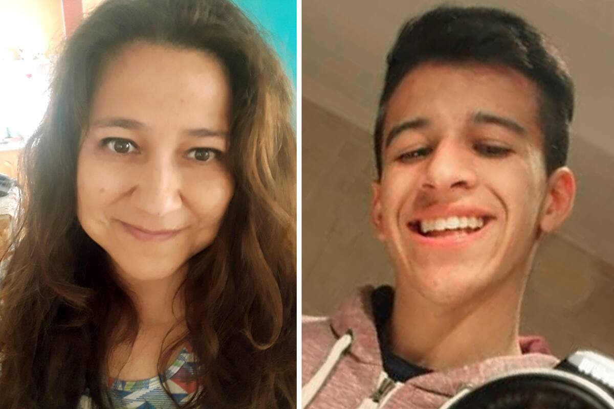 Rosa Stefanic y Nahuel Stefanic