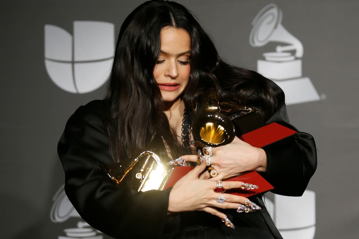 Rosalía, con todos sus premios