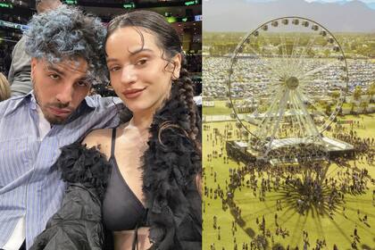 Rosalía dejó la puerta abierta sobre una posible participación de Rauw Alejandro en su show, este fin de semana, en Coachella 2023