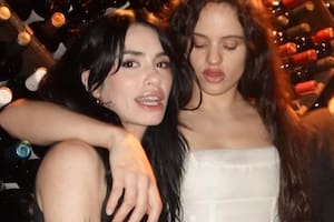Rosalía disfrutó de una cena íntima con Lali Espósito