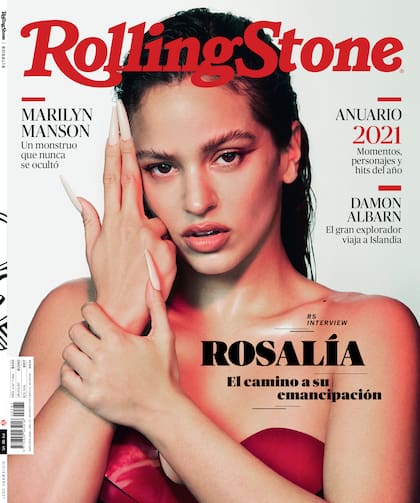 Rosalía en la portada de diciembre de Rolling Stone Argentina