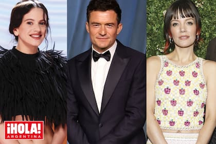 Rosalía, Orlando Bloom y Lily Allen