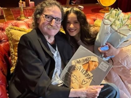 Rosalía y Charly García