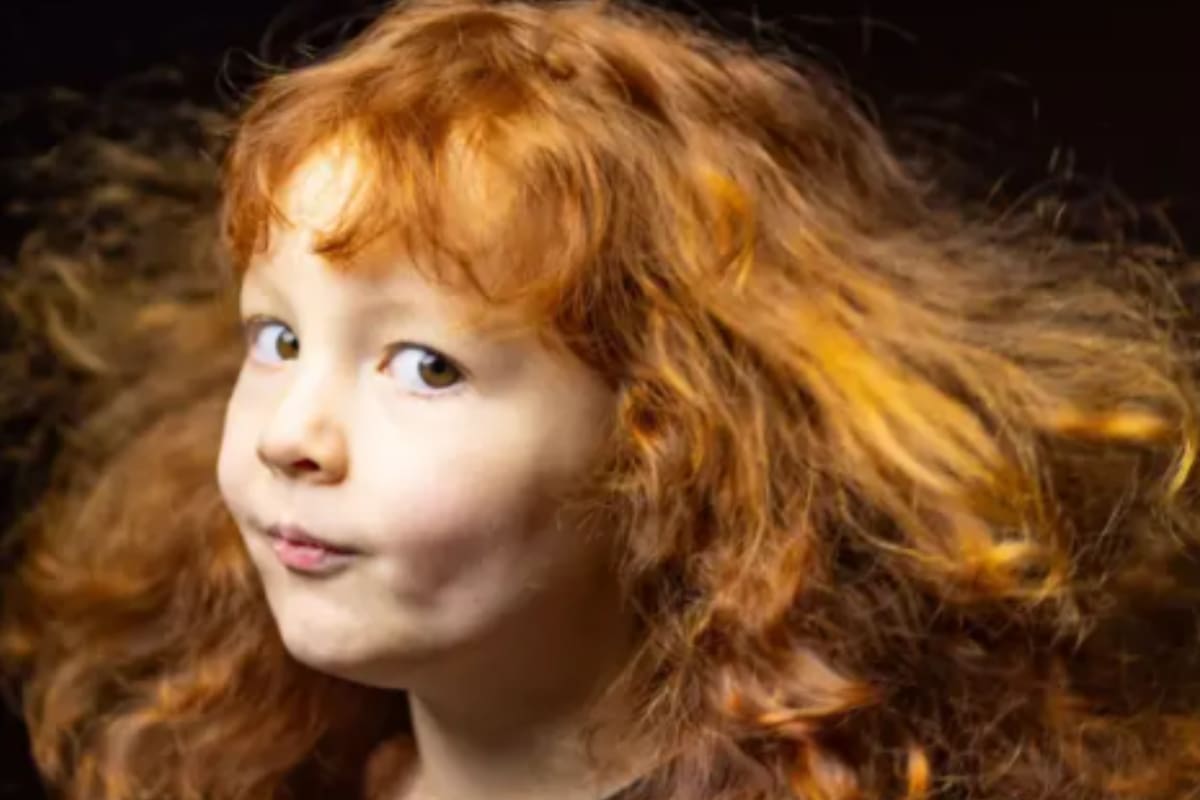 Rosalie Moore es una de los cientos de personas pelirrojas a las que Kieran ha fotografiado