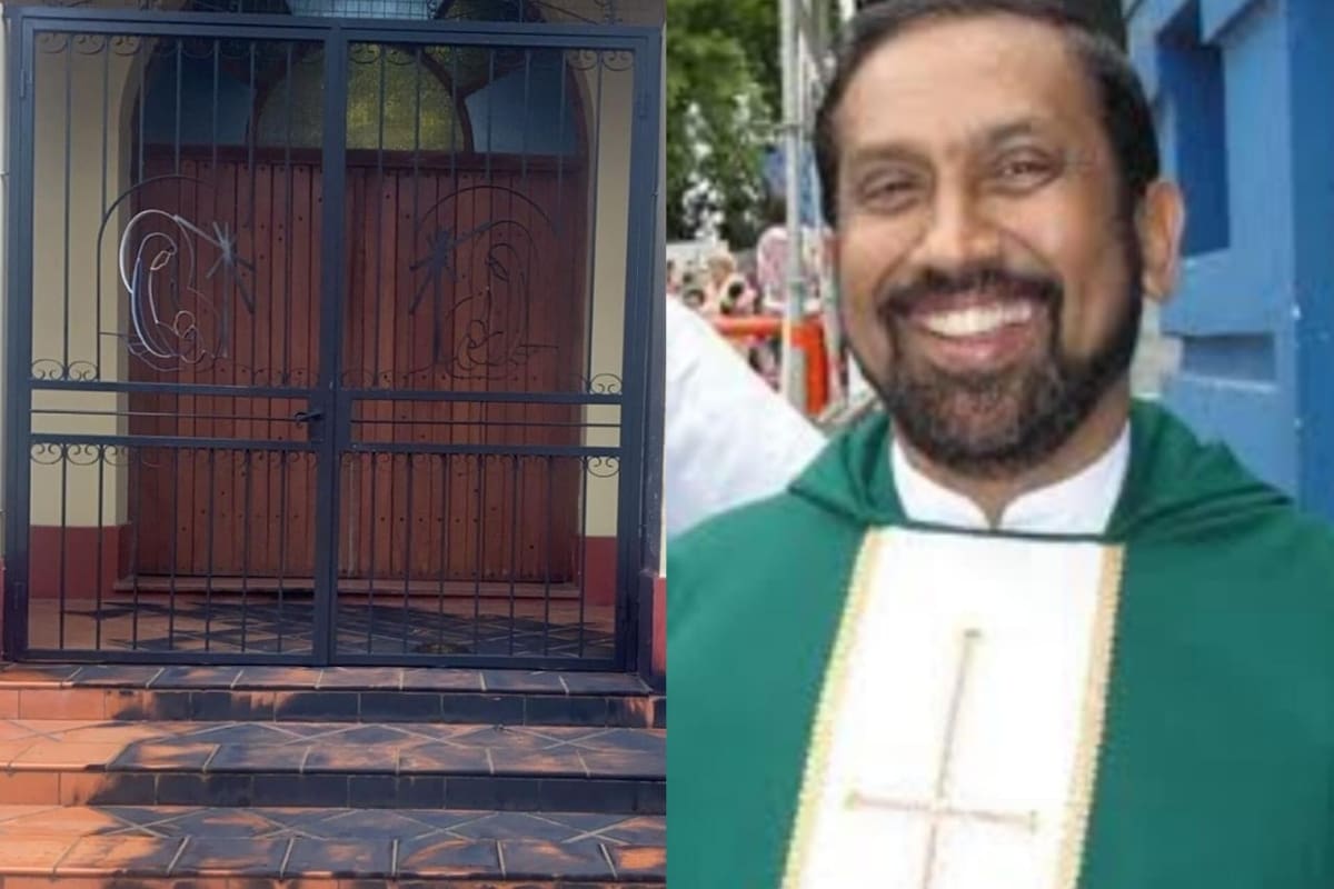 Rosario: arrojaron una bomba molotov en la parroquia del padre Ignacio