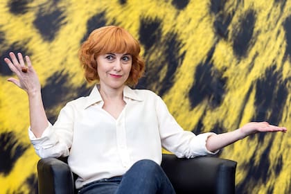 Rosario Blefari en el Festival de Locarno por la película Laidea de un lago